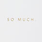 Floral Wreath on Black Signature Thank You Card Sentiment image number 2