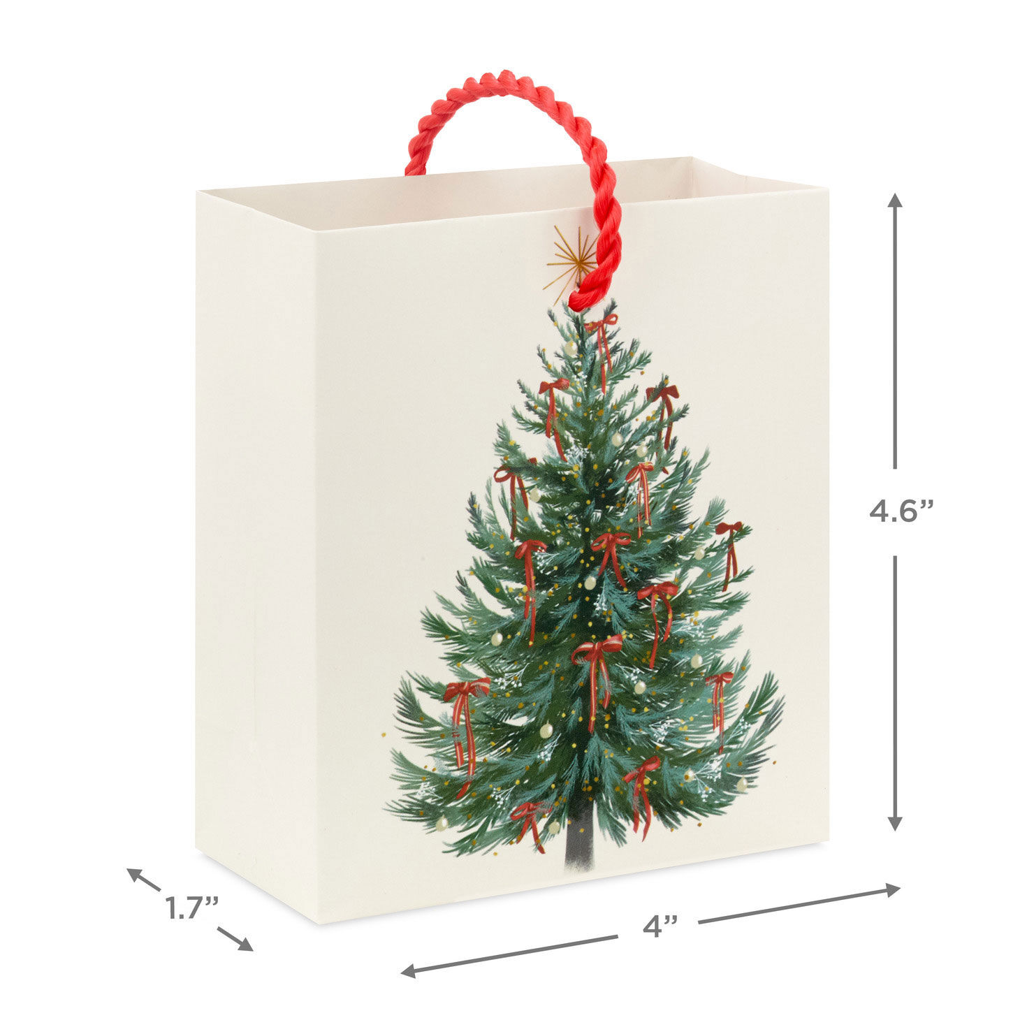 Yuletide Classics 3-Pack Christmas Gift Card Bags measurement image number 3