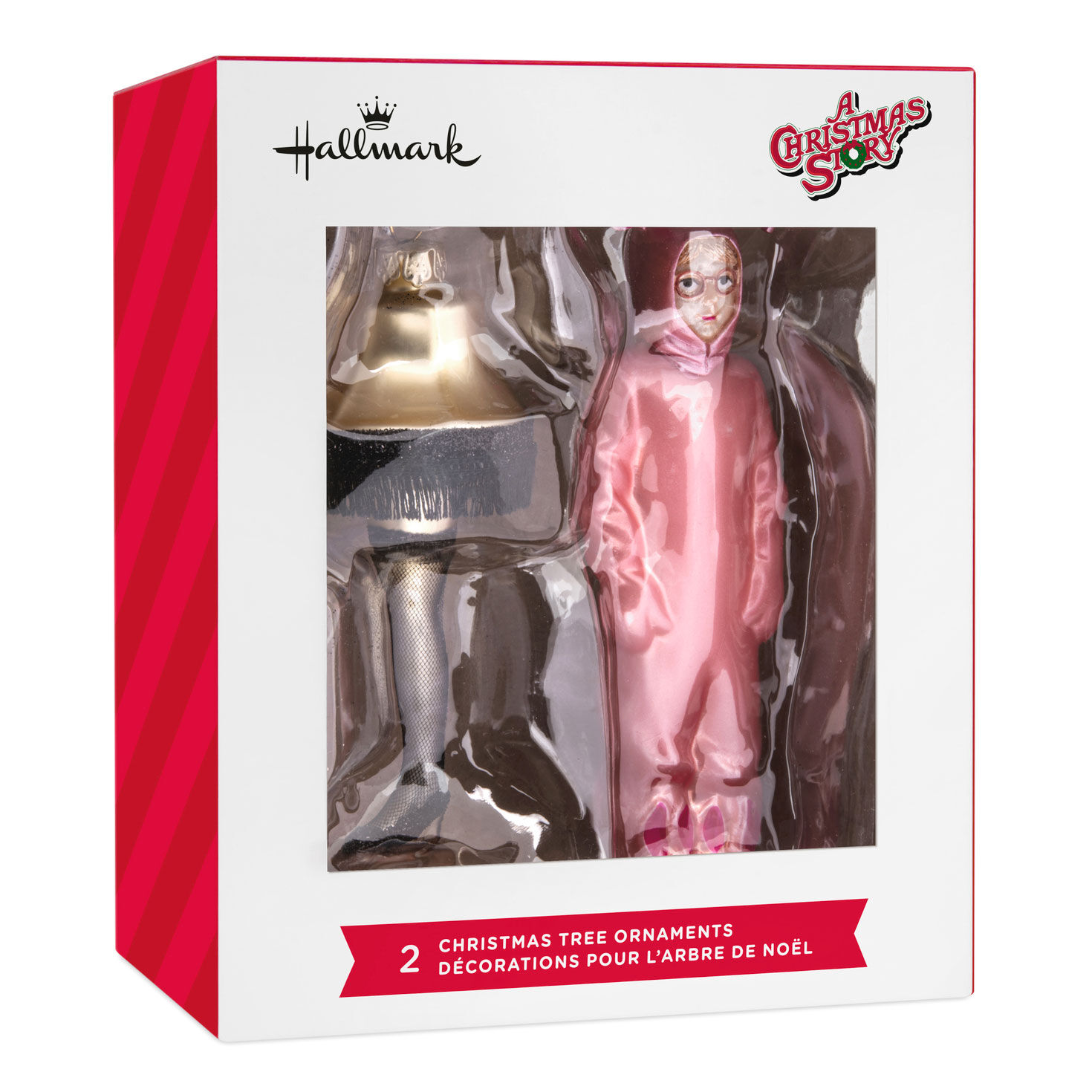 Set of 2 A Christmas Story Christmas Ornaments  image number 3