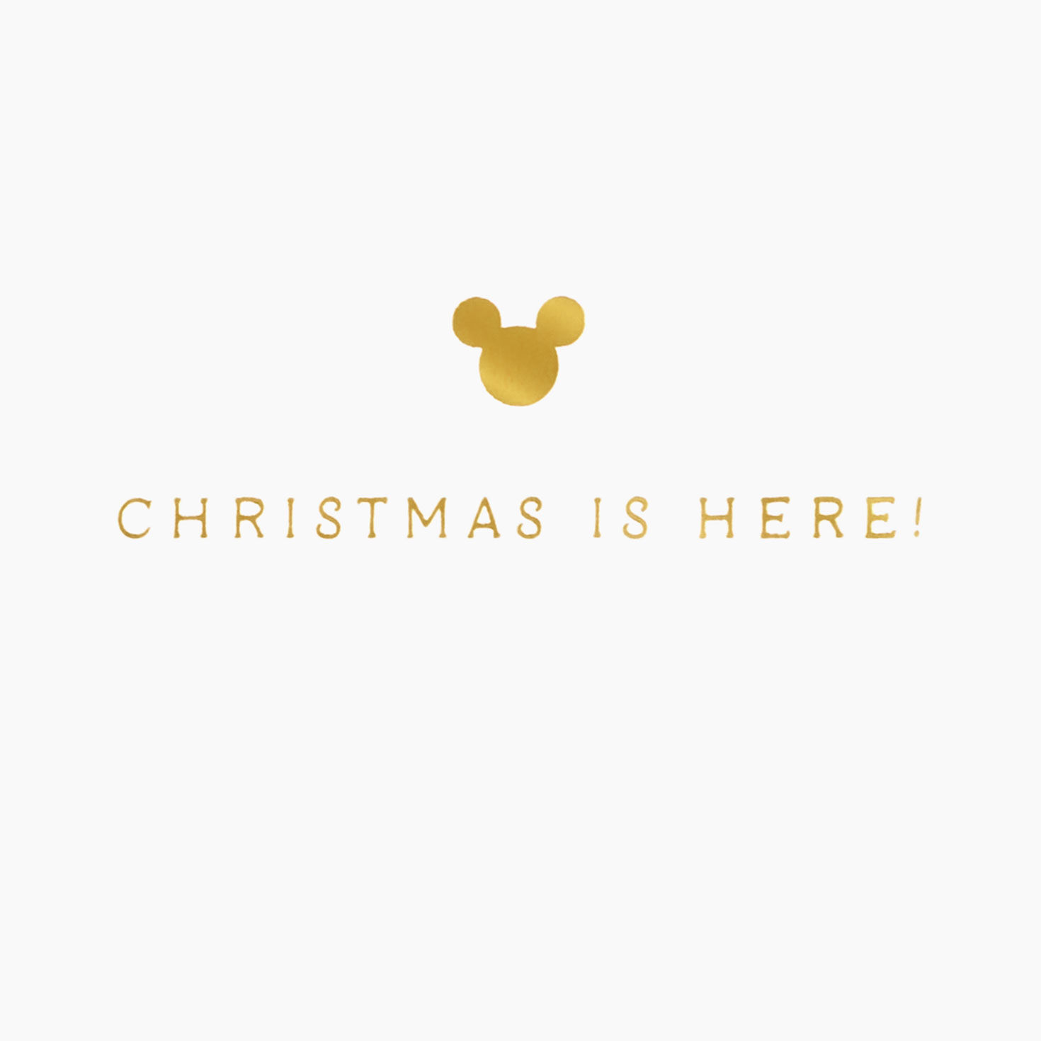 Disney Holiday Ever After Movie Ears Christmas Card sentiment image number 2