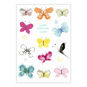 Watercolor Butterflies Personalized Birthday Card front image number 2