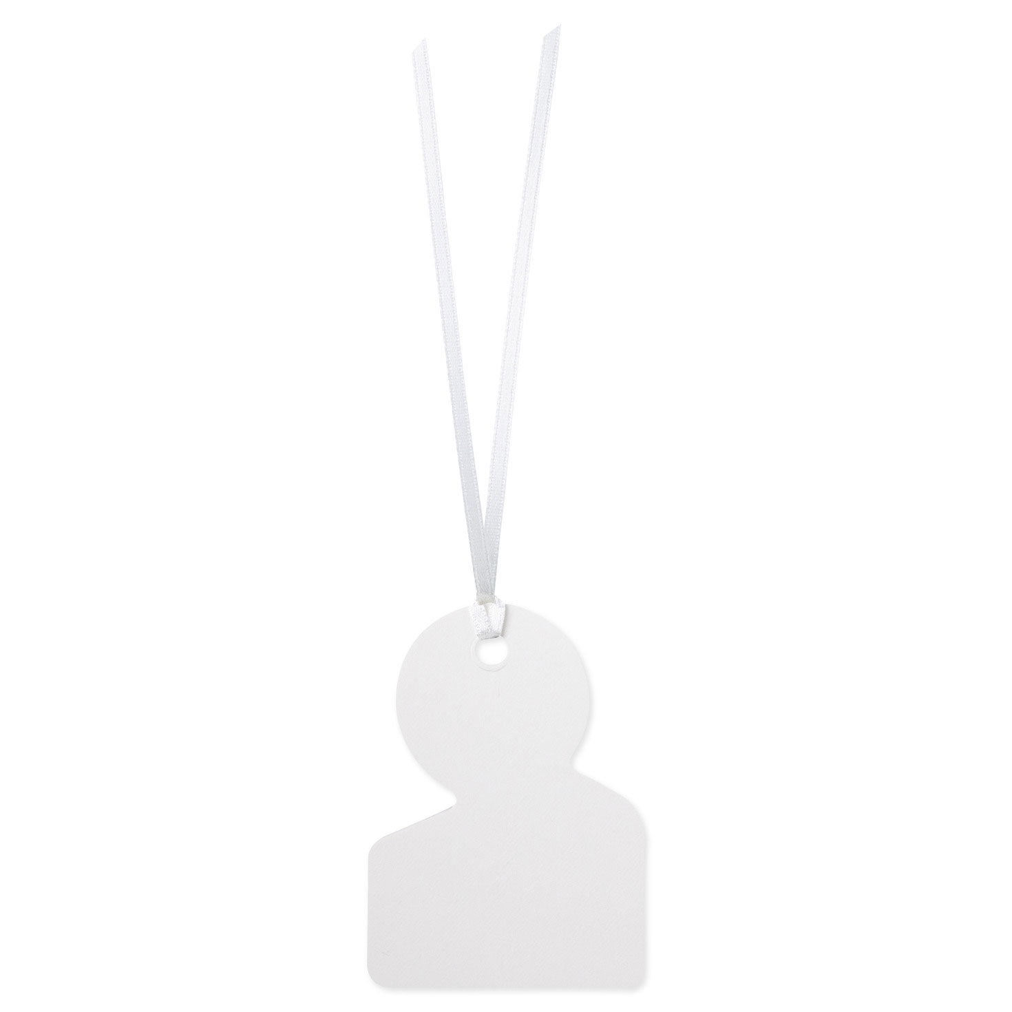 Slice of Cake With Candle Die-Cut Gift Tag Back image number 5