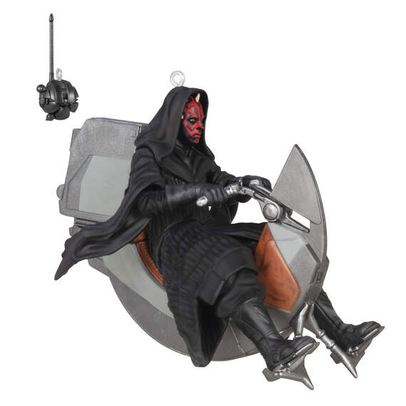Star Wars: The Phantom Menace™ 25th Anniversary Darth Maul™ and Sith Probe Droid™ Ornaments, Set of 2, , large image number 1