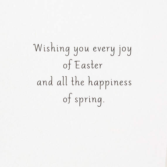 Wishing You Joy and Happiness Easter Card, , large image number 2