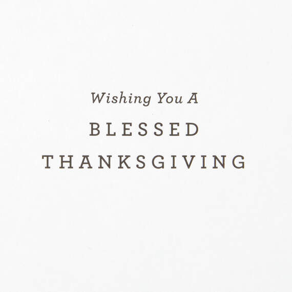 Thankful and Blessed Religious Thanksgiving Cards, Pack of 6, , large image number 3