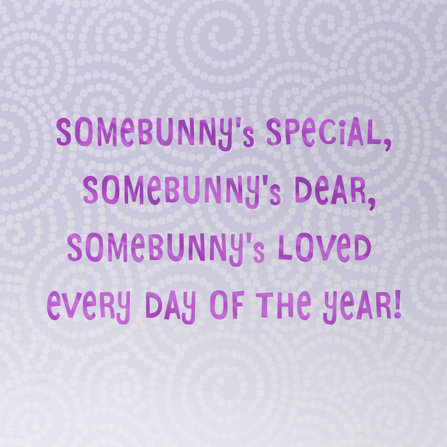 You're Somebunny Special Easter Card for Grandson, , large image number 2