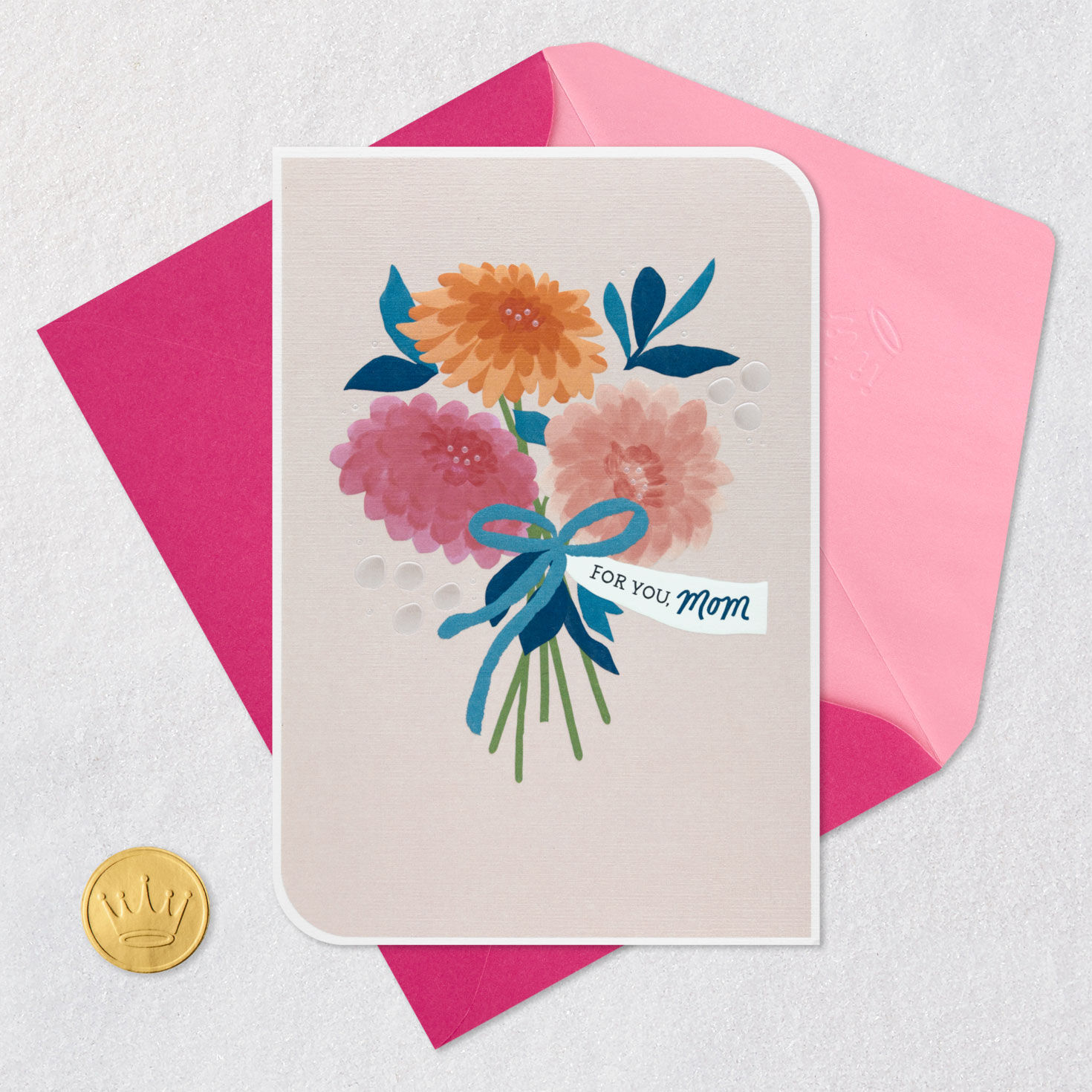 Flower Bouquet Mom Mother's Day Card  image number 6