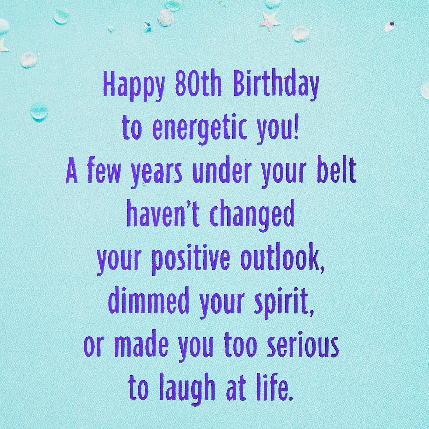 Epic You 80th Birthday Card for only USD 4.59 | Hallmark