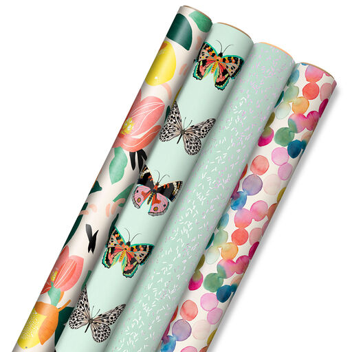 Vintage Floral Mix Wrapping Paper Collection - Wrapping Paper Sets -  Hallmark