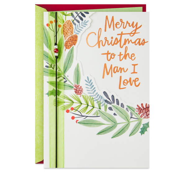 All the Amazing Things You Add to Life Christmas Card for Him, , large image number 1