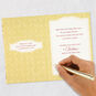 White Christmas Tree Christmas Card signing card image number 8