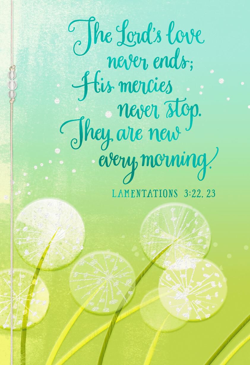 You Are in God's Care Religious Encouragement Card