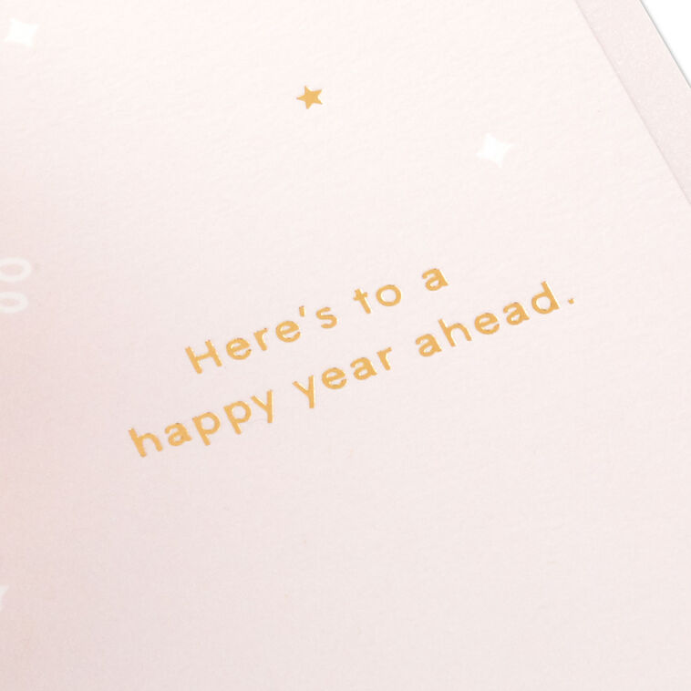 Here's to a Happy Year Ahead 3D Pop-Up Birthday Card, , large image number 3