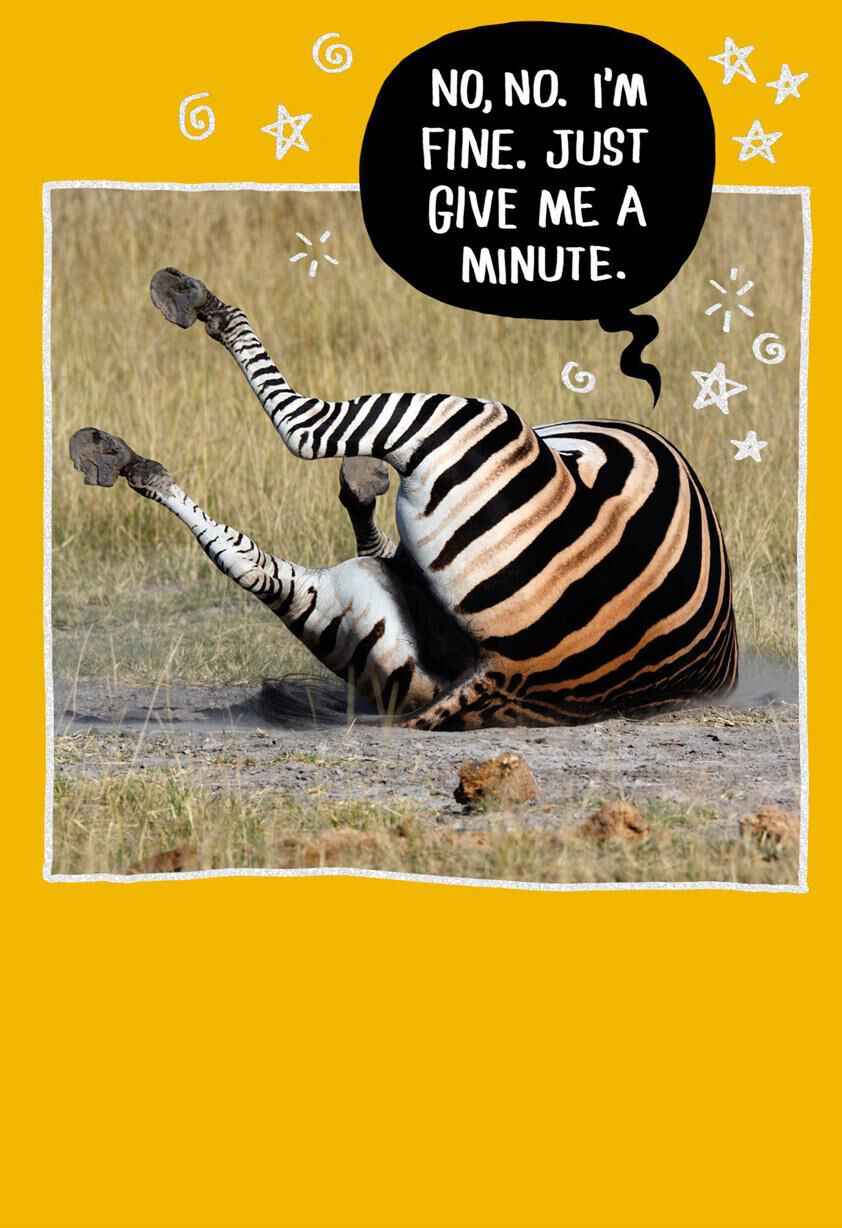 Get Back On Your Feet Funny Get Well Card