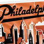 Philadelphia Skyline and Icons Blank Card, , large image number 3