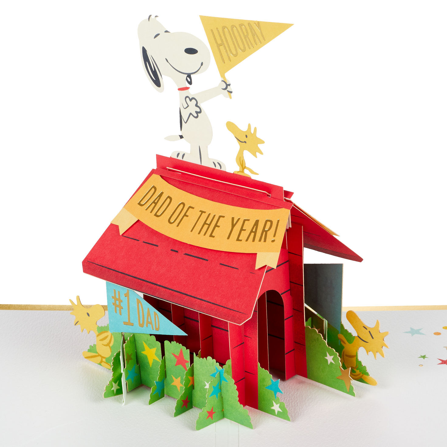 Peanuts® Snoopy #1 Dad 3D Pop-Up Father's Day Card