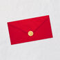 Nutcrackers Gift Card Money Holder Blue Christmas Card Envelope Back with Seal image number 8