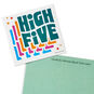 High Five Birthday Card for Kids With Decal, , large image number 5