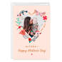 Personalized Flower Heart Mother's Day Photo Card, , large image number 1