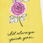 Pink Rose Romantic Love Card Card Front Detail image number 4