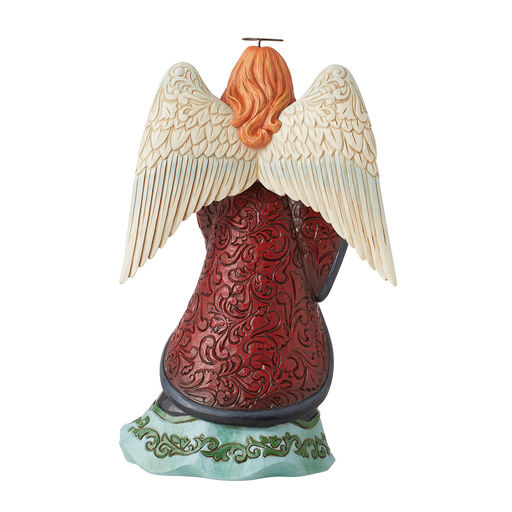 Jim Shore Holiday Manor Angel Figurine, 9.25", 