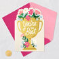 Trophy Cup With Flowers Musical Mother's Day Card  image number 5