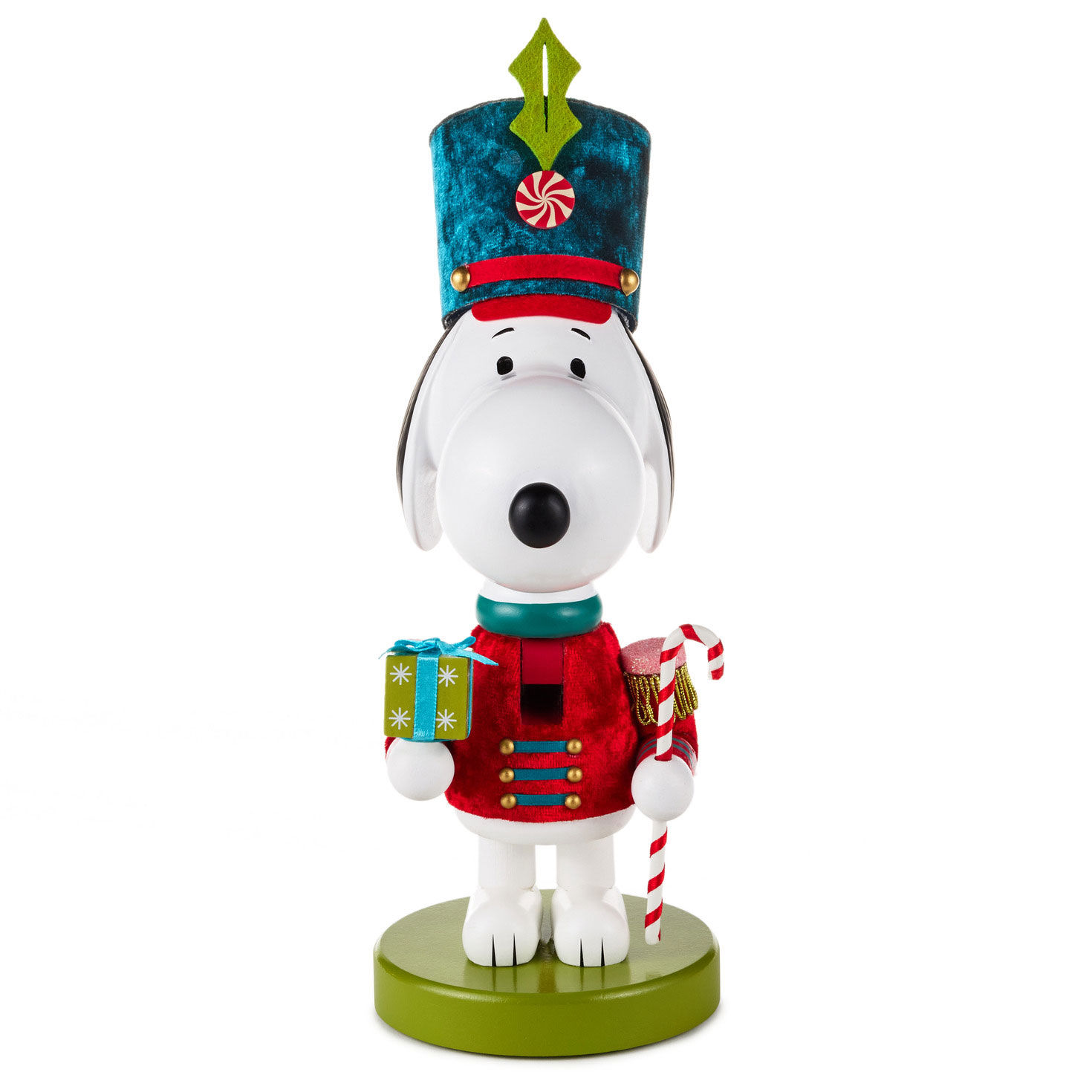 Peanuts® Snoopy Drum Major Nutcracker Figurine, 13.25"