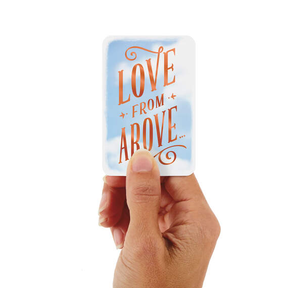 3.25" Mini Love From Above Love Card, , large image number 1