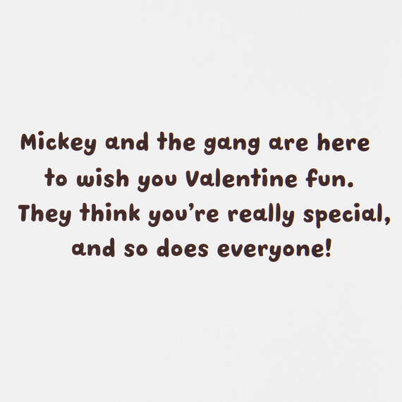 Disney Mickey Mouse and Friends Valentine's Day Cards, Pack of 10, , large image number 3