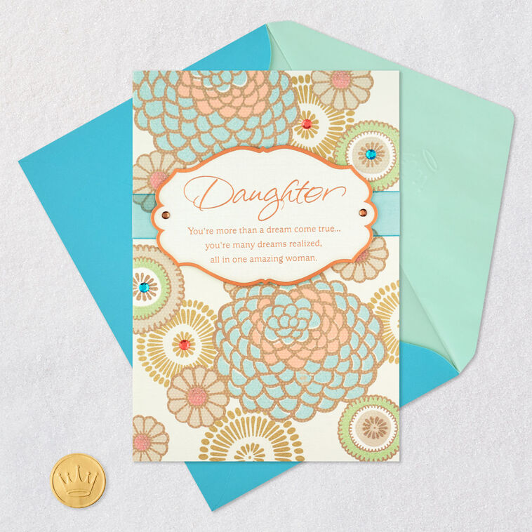 You're A Dream Come True Birthday Card for Daughter, , large image number 5
