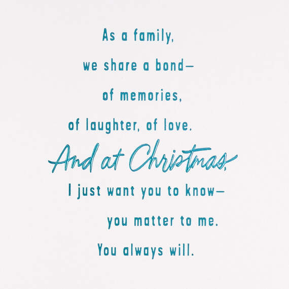We Share a Bond Christmas Card for Brother, , large image number 2