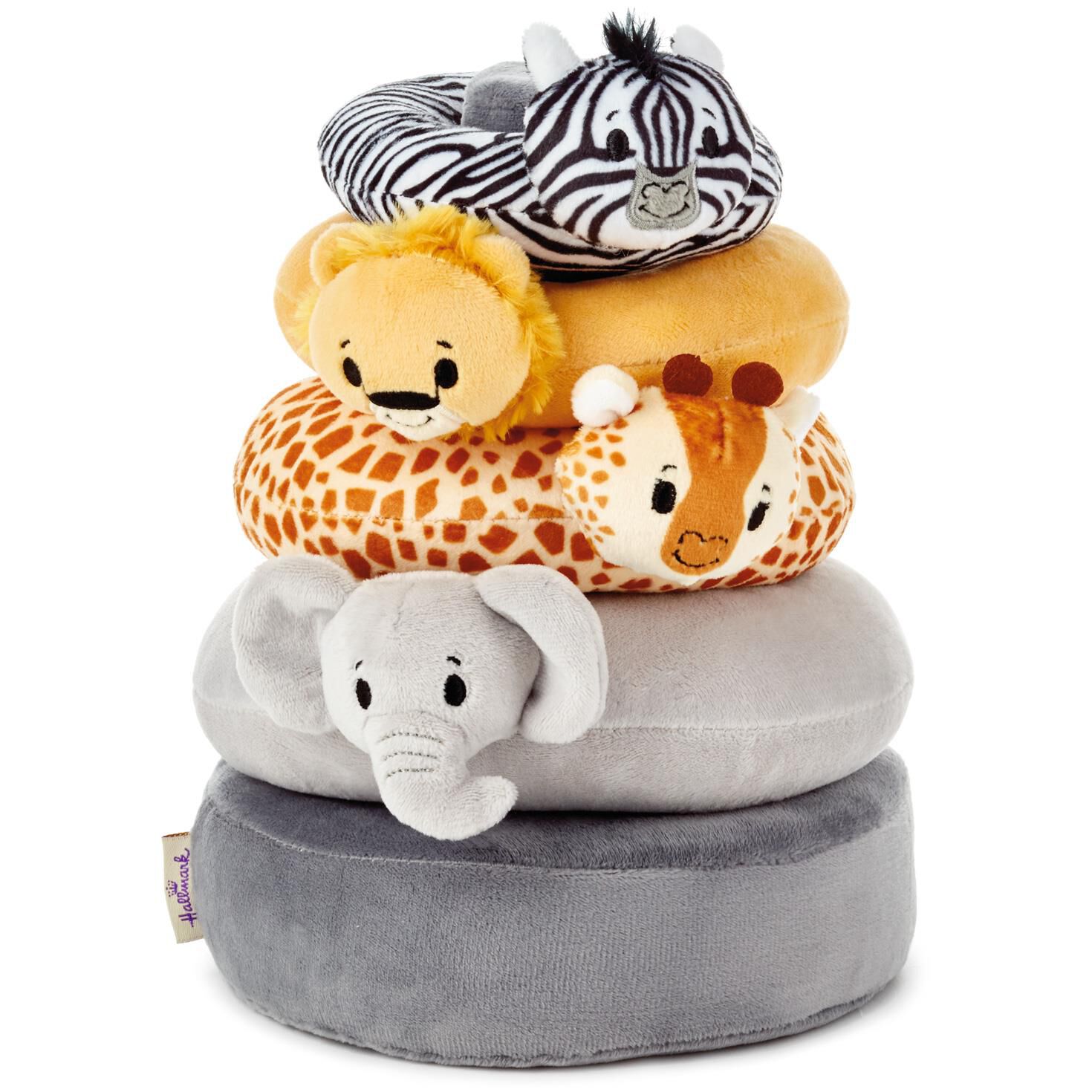 plush stacking animals