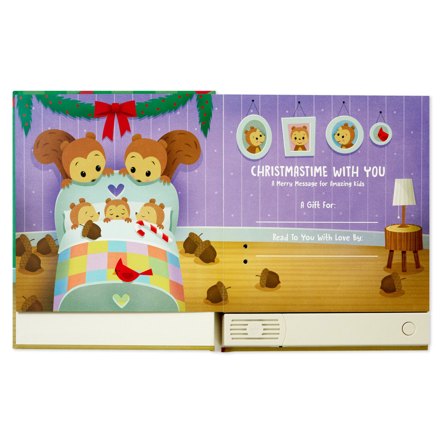 Christmastime With You Recordable Storybook for Kids open spread image number 3