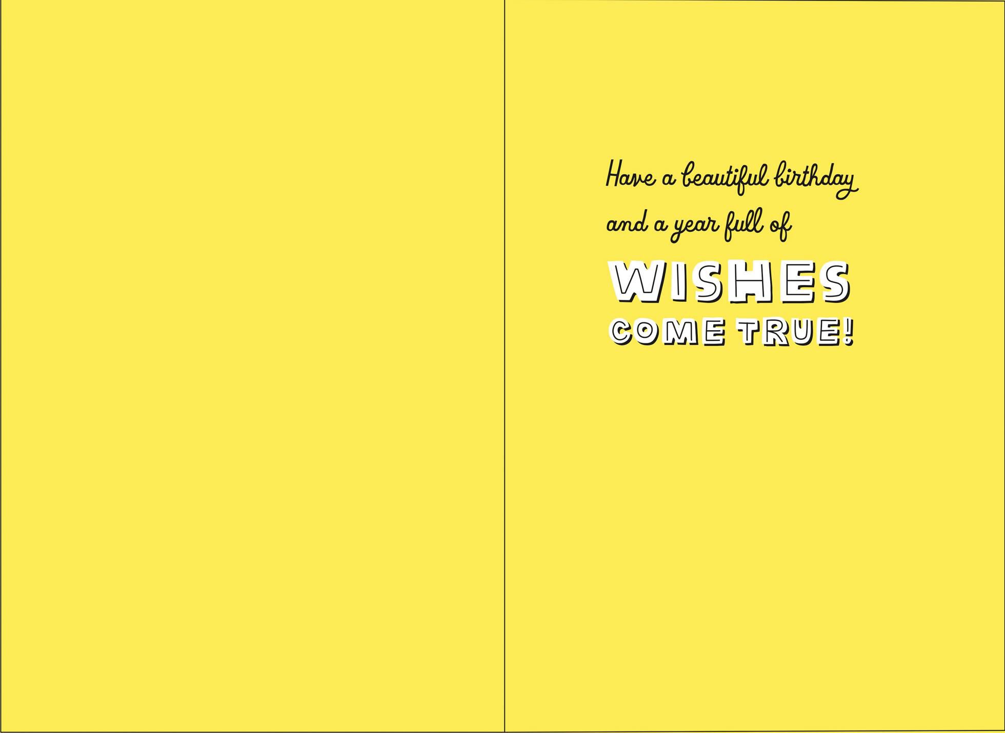 Shine Bright Dream Big Balloons Birthday Card