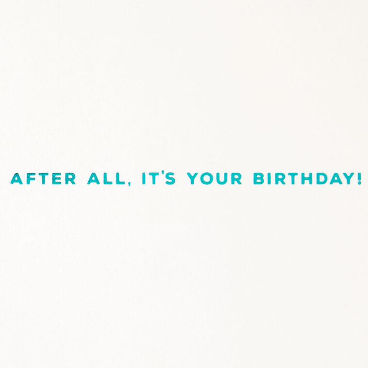 Party Noisemakers Birthday Card Sentiment  image number 2