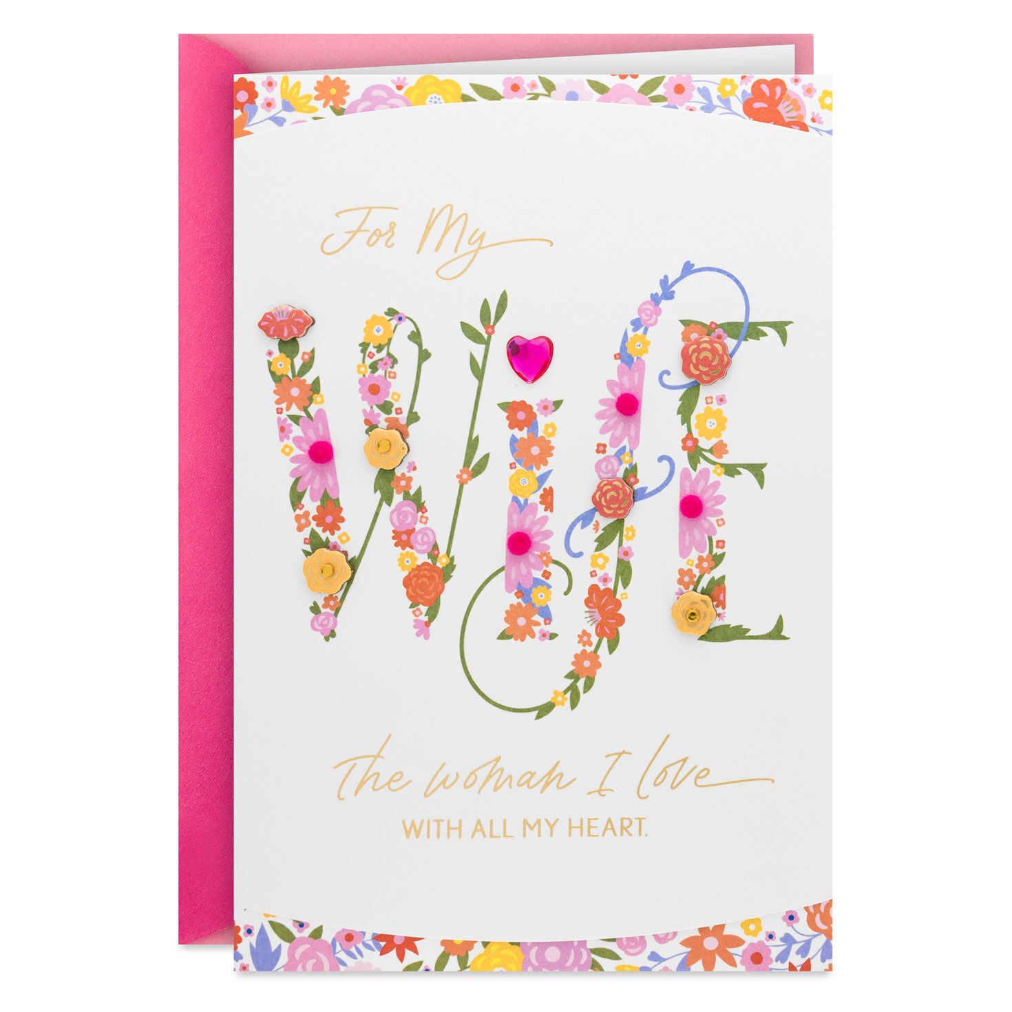 I've Seen Your Good Heart Mother's Day Card for Wife