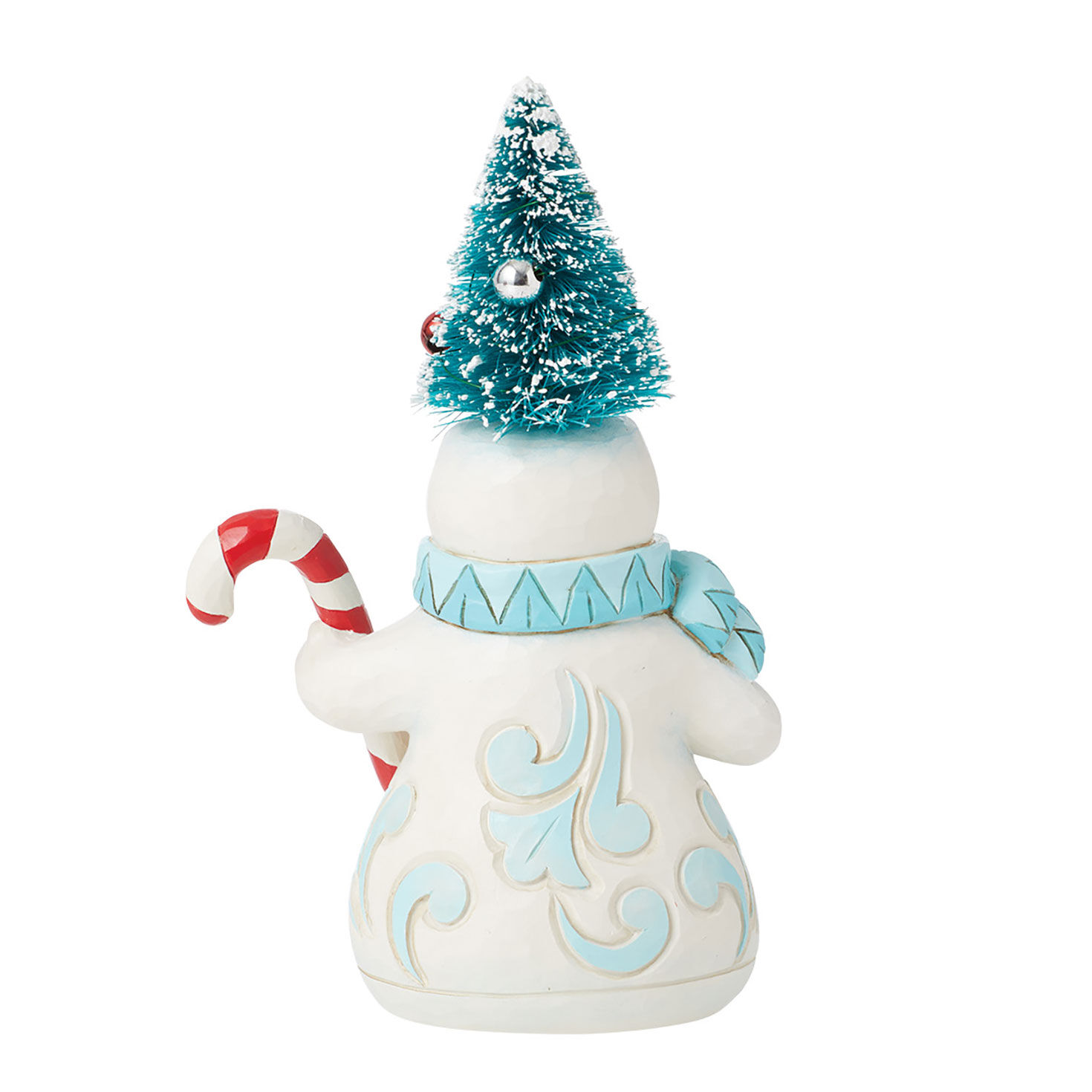 Jim Shore Snowman With Mini Tree Hat Figurine, 5.7", , large image number 2