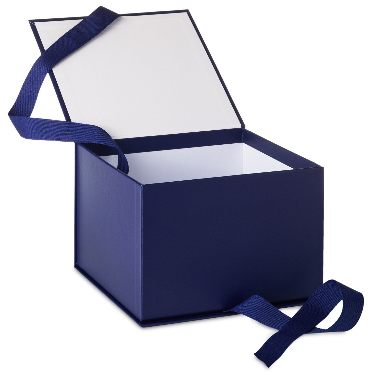 7.2" Solid Navy Blue Large Square Gift Box for only USD 6.99 | Hallmark