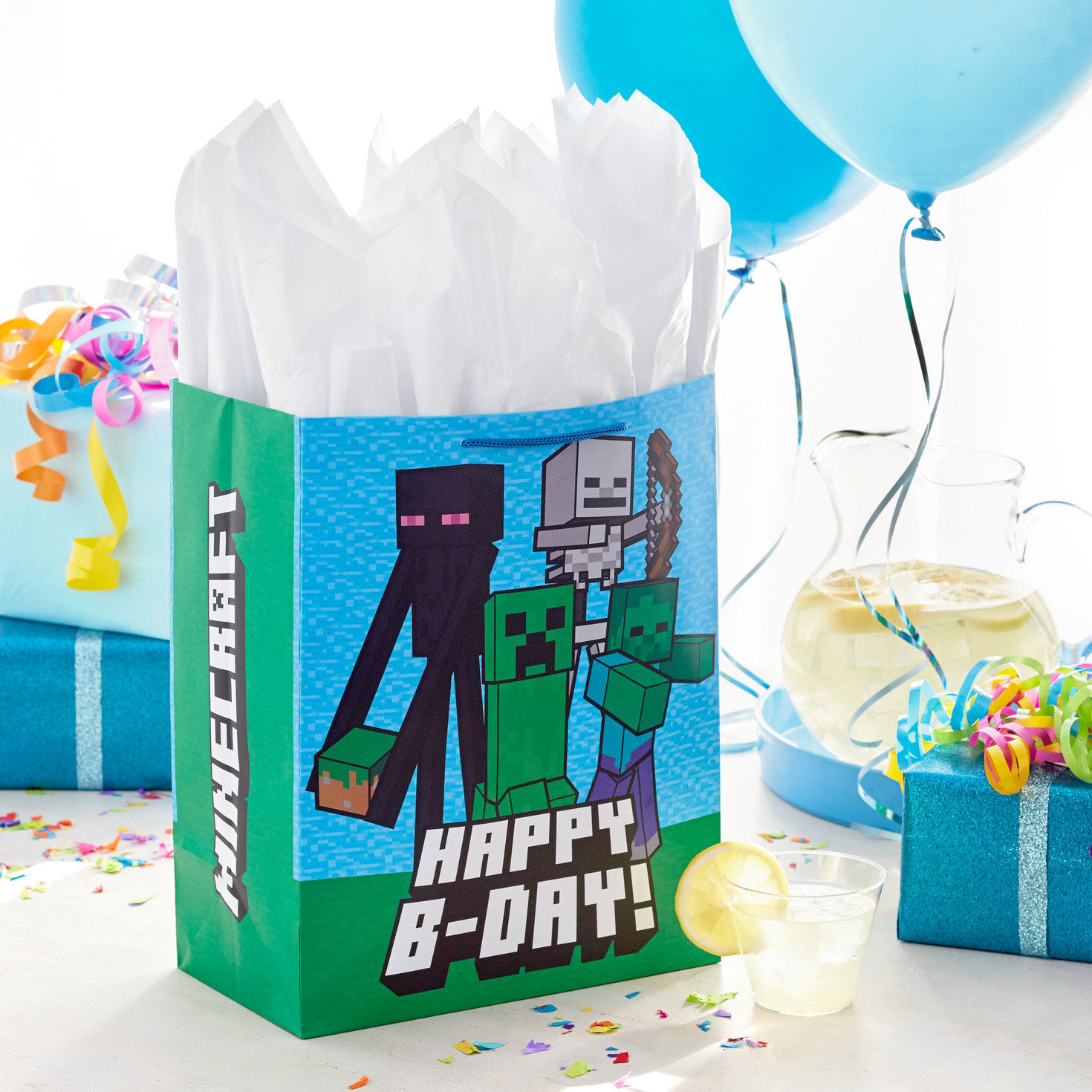 13" Minecraft Large Birthday Gift Bag for only USD 3.99 | Hallmark