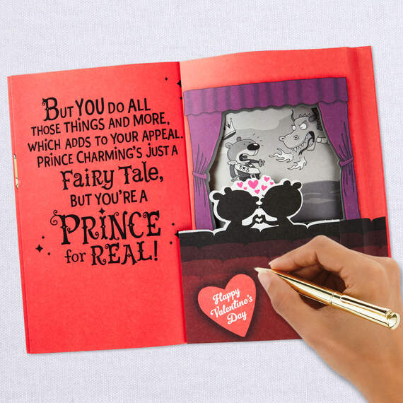 Better Than Prince Charming Funny Pop-Up Valentine's Day Card for Husband, , large image number 8