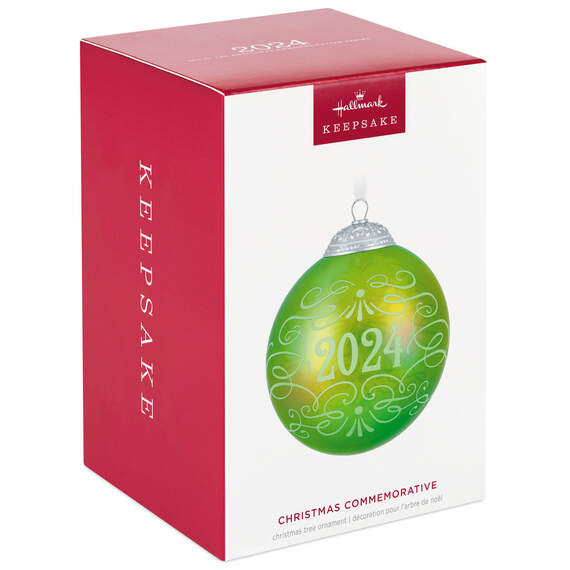Christmas Commemorative 2024 Glass Ball Ornament, , large image number 7