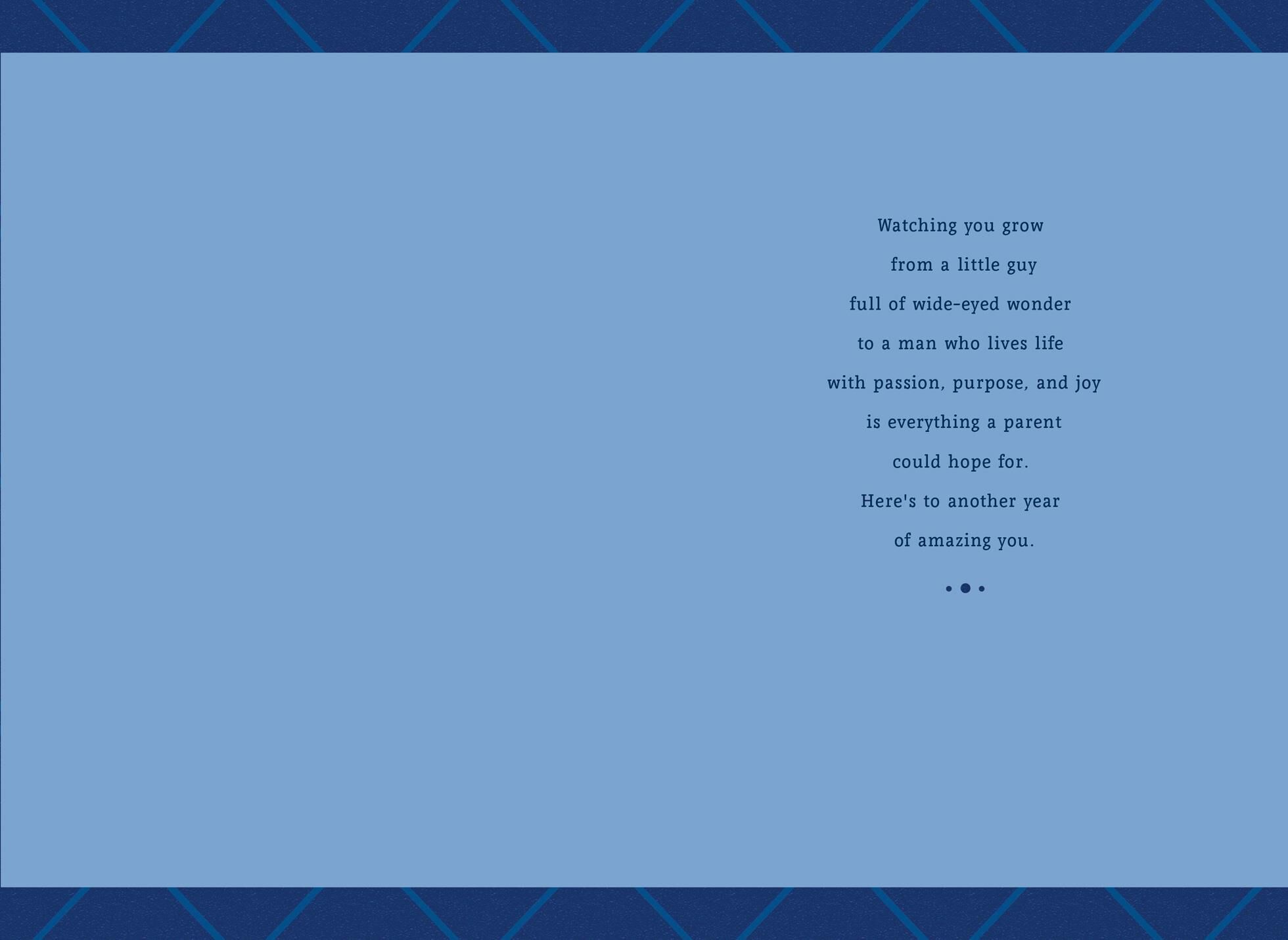 You're Amazing Birthday Card for Son