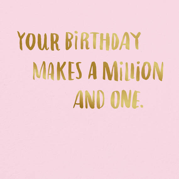 A Million and One Reasons Birthday Card, , large image number 2