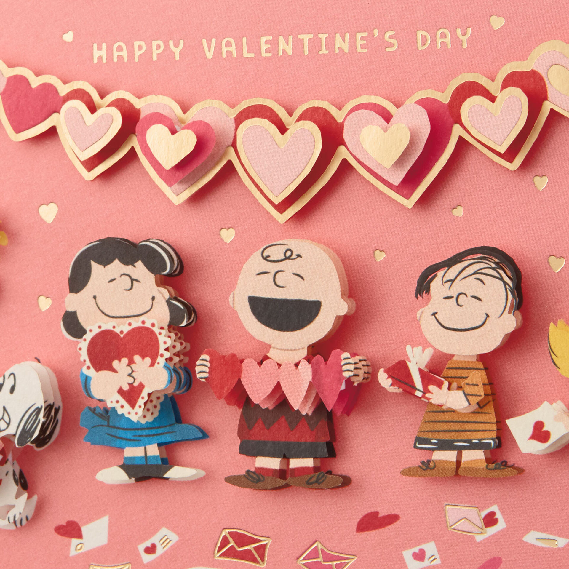 The Peanuts® Gang Happy Valentine's Day Card Greeting Cards Hallmark