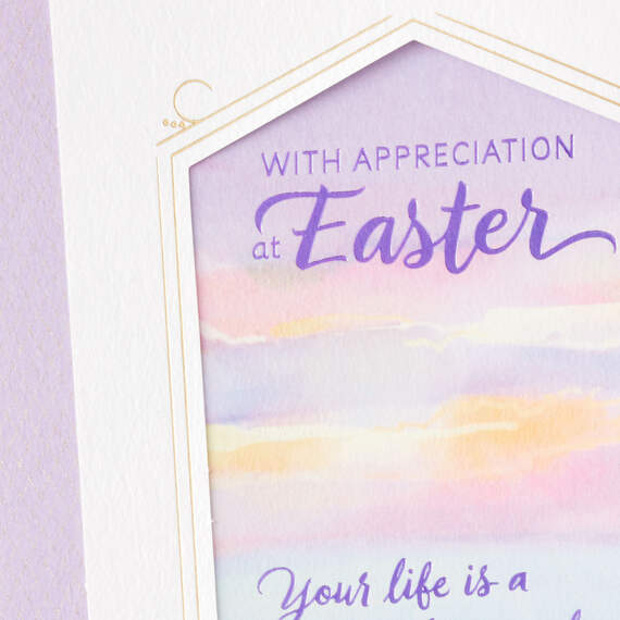 Your Devotion to God and Service to Others Religious Easter Card, , large image number 5