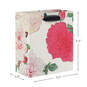 6.5" Illustrated Roses Small Gift Bag, , large image number 3