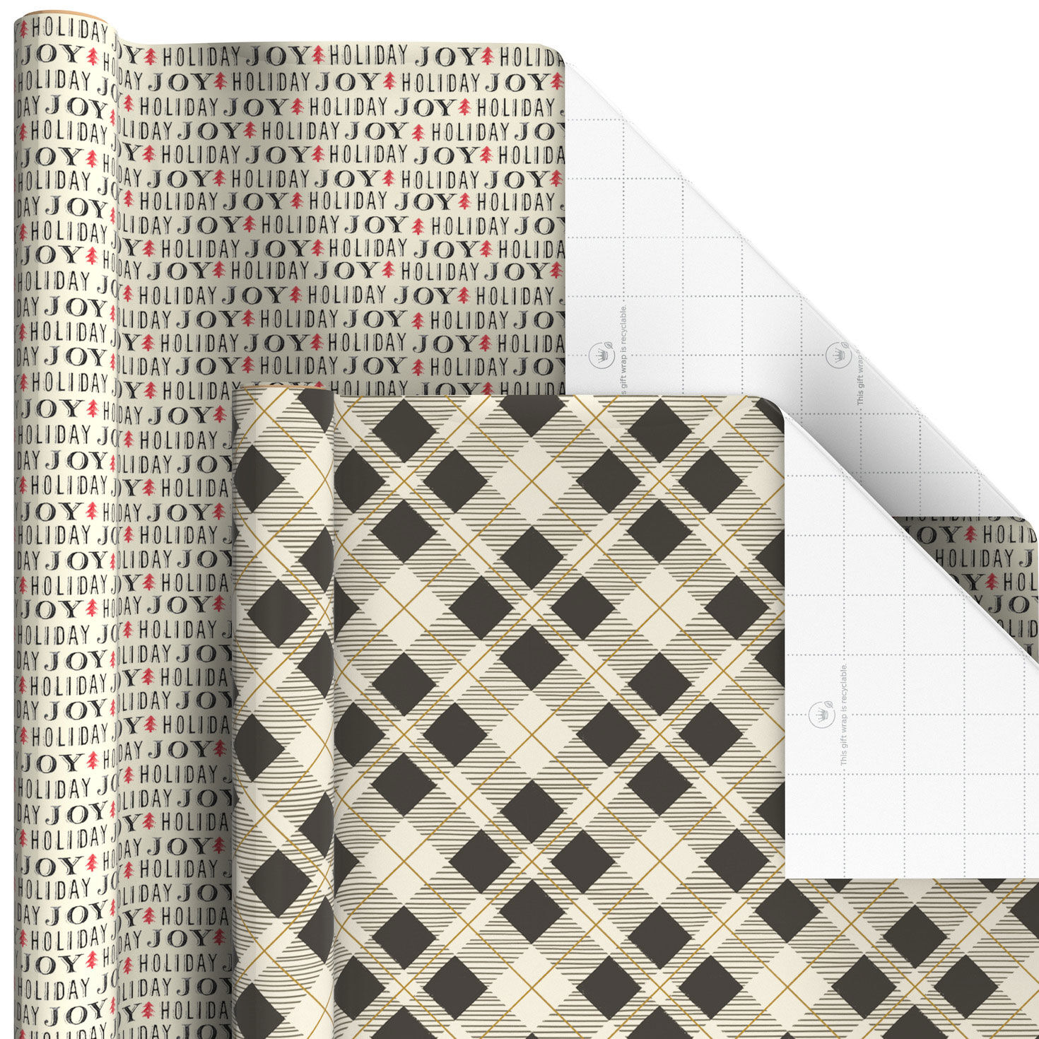 Weathered and Warm Holiday Wrapping Paper Rolls  image number 5