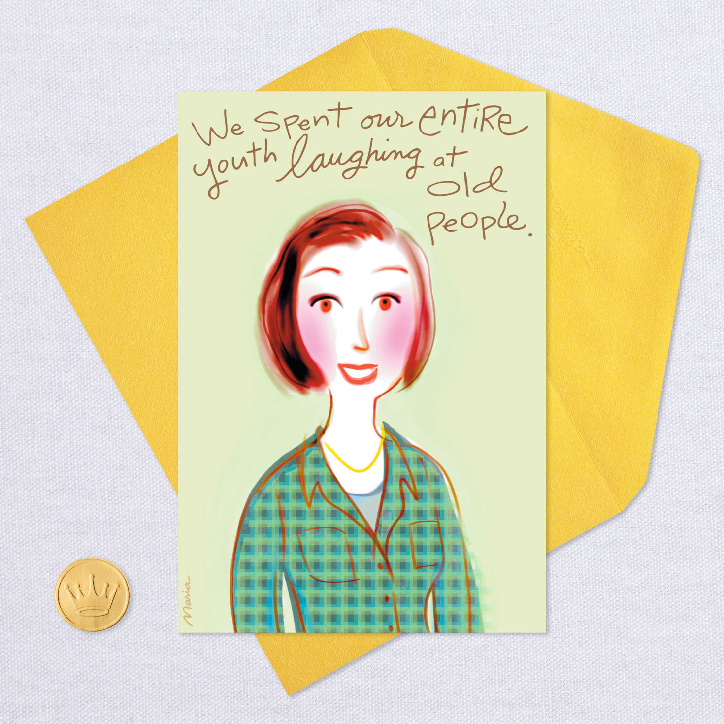 Laughing at Old People Funny Birthday Card for only USD 2.99 | Hallmark