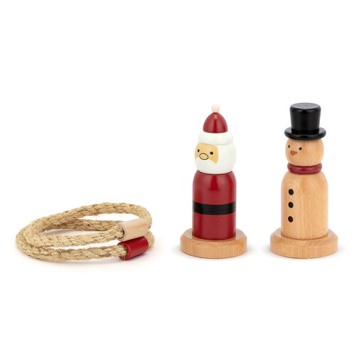 Demdaco Santa and Snowman Ring Toss Game, 