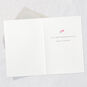 Pink Orchids in Chinoiserie Pot Birthday Card Open card with envelope image number 3